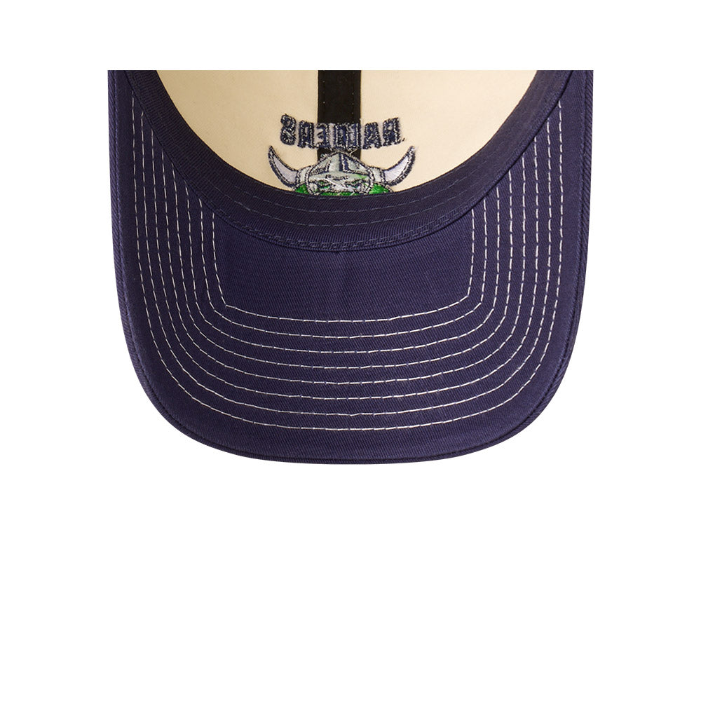 Canberra Raiders Hat - 2025 NRL 2Tone Chrome Contrast Casual Classic Strapback Cap - New Era